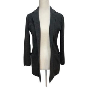 J. Crew Open Front Sweater Blazer. 100% Cotton excellent condition